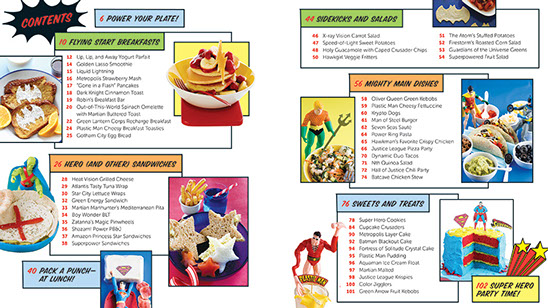 The Official DC Super Hero Cookbook Deluxe Edition
