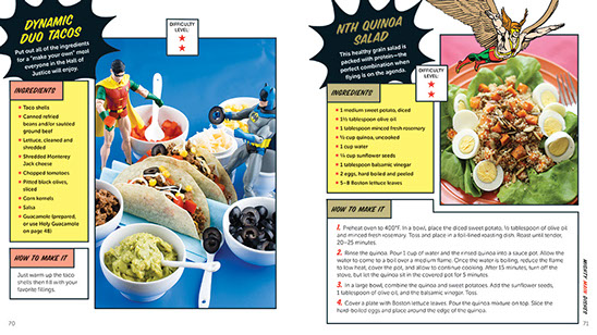 洋書 DC Super Heroes Super Healthy Cook Book Amazon.com: DC Super Heroes Super Healthy Cook Book